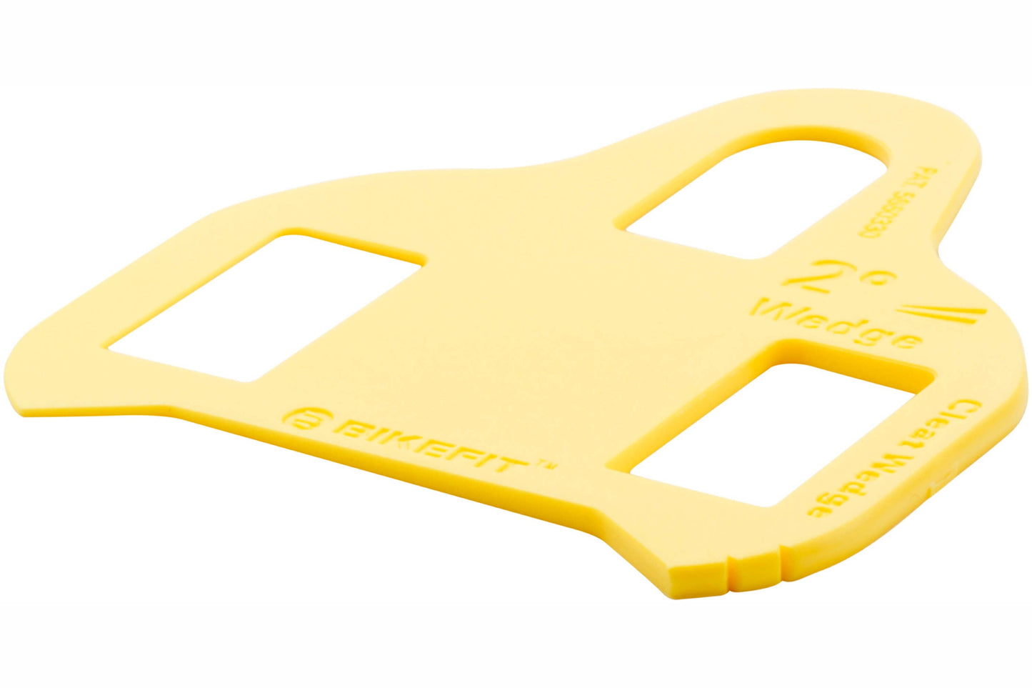 BikeFit Cleat Wedge - LOOK/Shimano Compatible Single Wedge Closeup