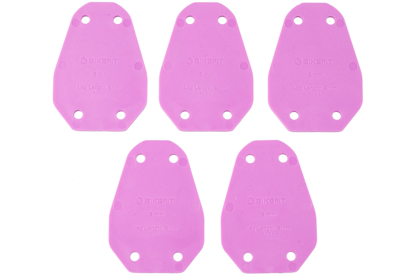 Leg Length Shims - 3 mm, Wahoo Speedplay Compatible, 5-Pack