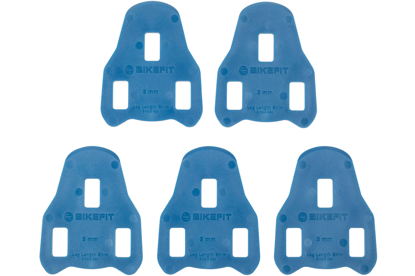 Leg Length Shims - 3 mm, LOOK Keo Compatible, 5-Pack