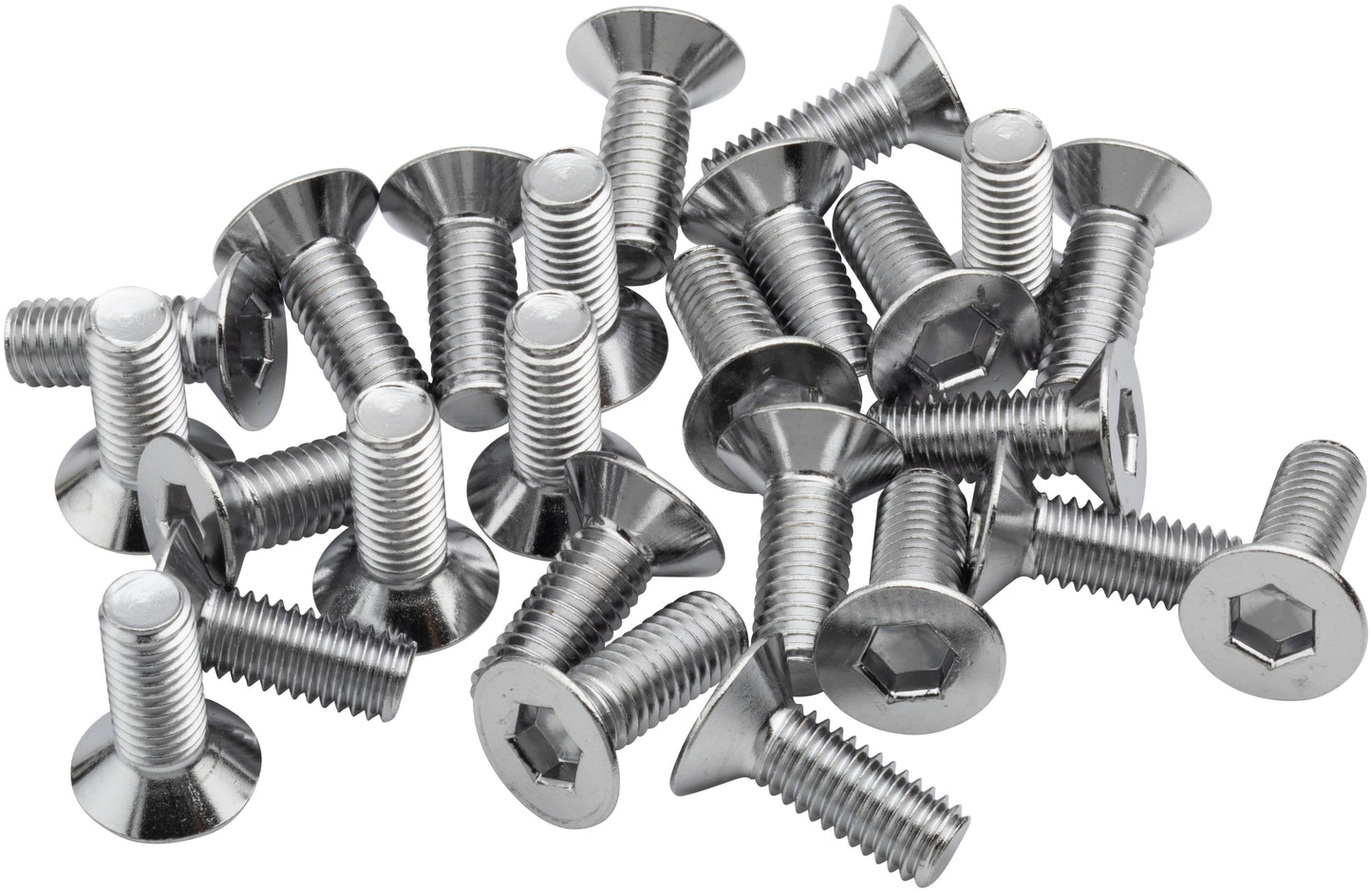 SPD Compatible Cleat Screws - 25 Pack - Silver